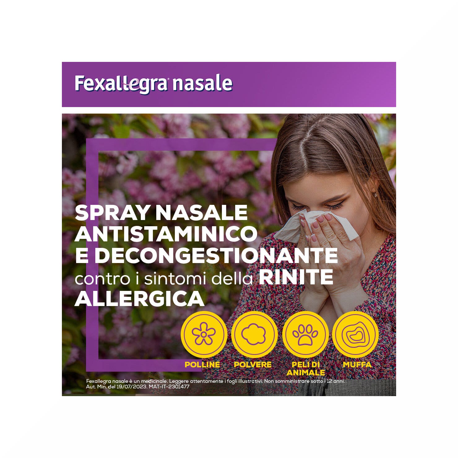 Fexallegra Nasale Antistaminico Decongestionante per Sintomi Allergia 10ml-2