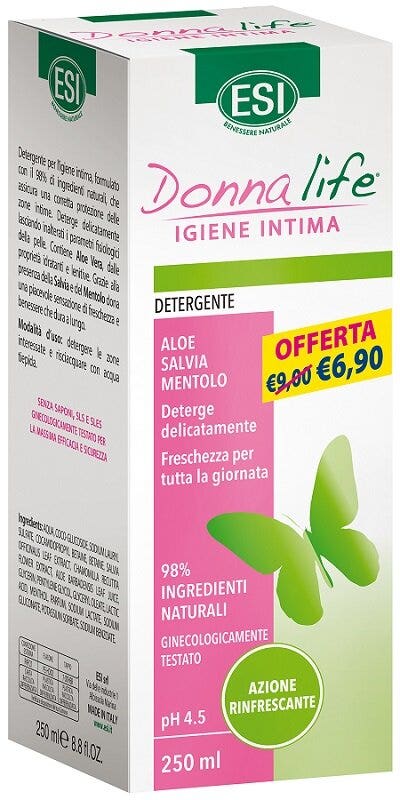 Esi Donna Life Igiene Intima Azione Rinfrescante 250ml-1
