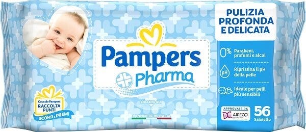 Pampers Pharma Salviettine 56 Pezzi-2