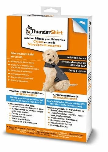 Ceva Thundershirt Dog Cappotto Per Cani Grigio Taglia L-1