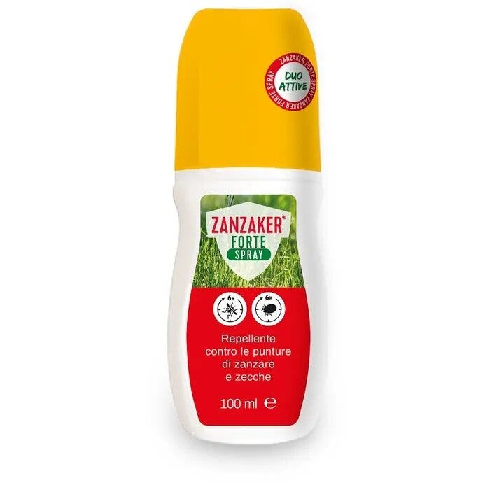Zanzaker Forte Spray Repellente Zanzare/Zecche 100ml-2