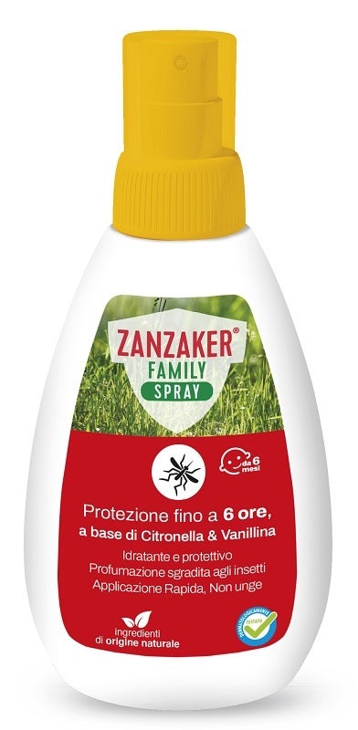Zanzaker Family Spray Anti-Zanzare 6H 100ml-1