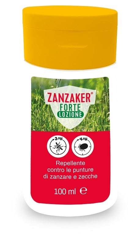 Zanzaker Forte Lozione Repellente Zanzare/Zecche 100ml-1