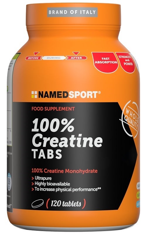 Named Sport 100% Creatine Tabs RB 120 Compresse – Farmae - Para ...