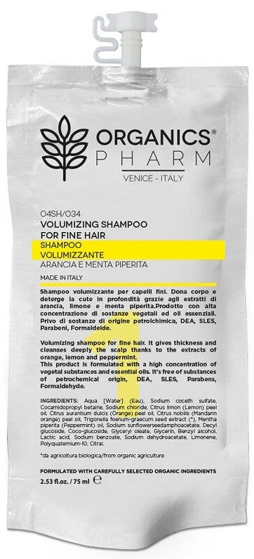 Organics Pharm Volumizing Shampoo Volumizzante 75ml-2