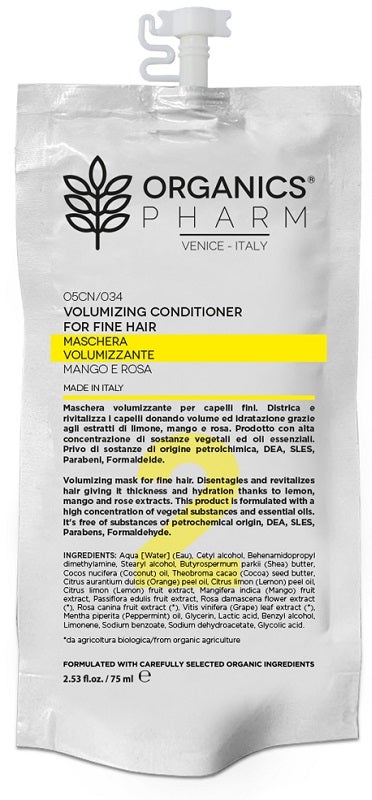 Organics Pharm Volumizing Conditioner Maschera Volumizzante 75ml-1