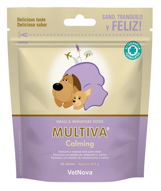 Vetnova Multiva Calming Small&Medium Dogs 25 Chews-1