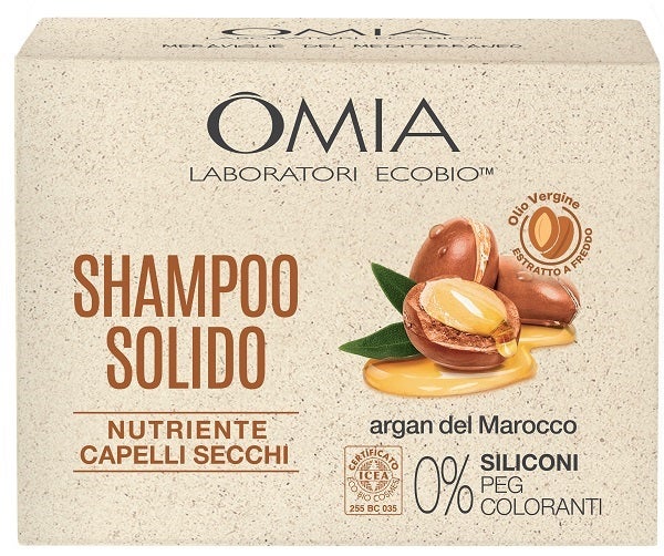 Omia Hair Care Shampoo Solido Argan Del Marocco 50g-1
