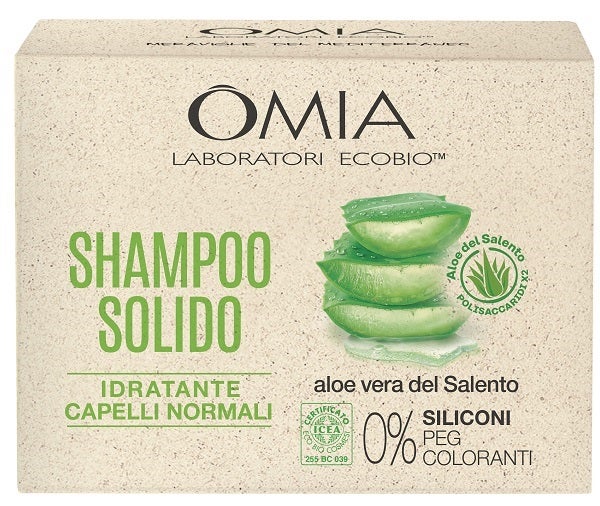 Omia Hair Care Shampoo Solido Aloe Del Salento 50g-1