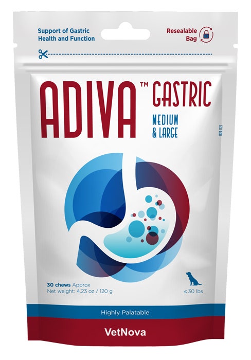 Vetnova Adiva Gastric Medium&Large 30 Chews-1