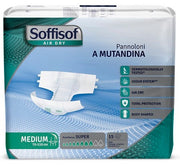 Soffisof Pannoloni A Mutandina Air Dry Super Taglia Media 15 Pezzi-1