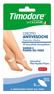 Timodore Cerotto Antivesciche Dorso E Pianta Piede 5 Pezzi-1