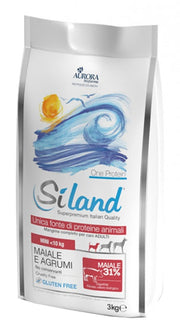 Siland Adult Gusto Maiale E Agrumi Cibo Secco Cani Adulti Taglia Mini Sacco 3kg-1