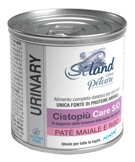 Siland Petcare Cistopiù Maiale e Riso Per Cani 300g-1