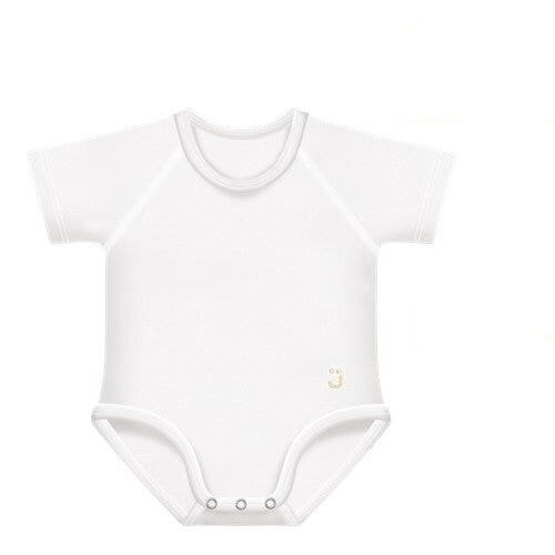J Bimbi Body 0-36M In Bambu' 4 Stagioni Bianco-2