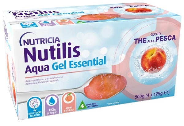 Nutricia Nutilis Aqua Essential Gel The Alla Pesca 4x125g-1