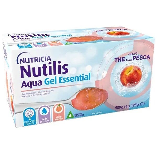 Nutricia Nutilis Aqua Essential Gel The Alla Pesca 4x125g-2