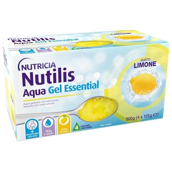 Nutricia Nutilis Aqua Essential Gel Limone 4x125g-2