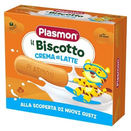 Plasmon Il Biscotto Crema Di Latte 320g 12 Mesi+-2