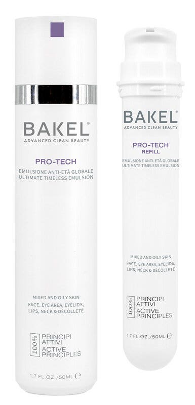 Bakel Pro-Tech Case&Refill Emulsione Anti-età Globale Per Pelle Da Mista A Oleosa 50ml-2