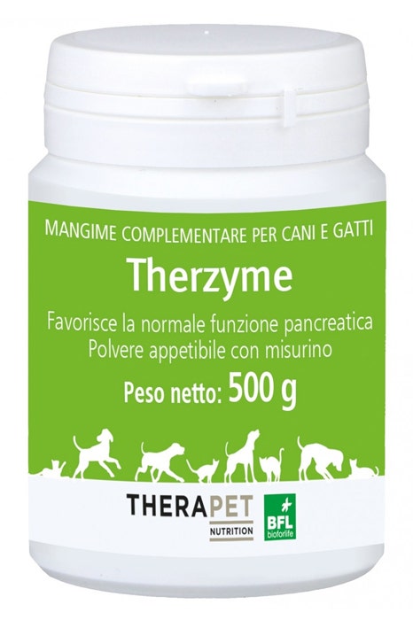 TheraPet Therzyme In Polvere Con Misurino  Per Cani/Gatti 500g-1