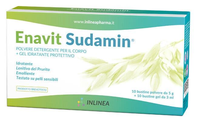 Enavit Sudamin 10 Bustine Polvere Da 5g + 10 Bustine Gel Da 3ml-2