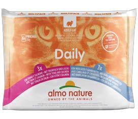 Daily Cat Multipack Tonno/salmone/merluzzo/gamberetti
