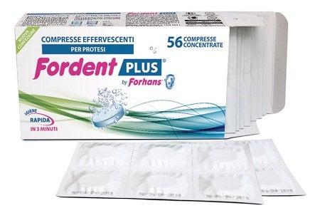 Fordent Plus 56 Compresse Concentrate Per Dentiere E Apparecchi Ortodontici-1