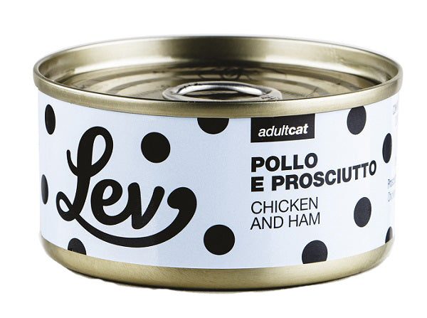 Lev Pollo Prosciutto Lattina 70 g