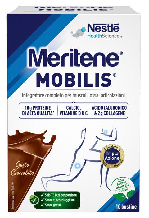 Meritene Mobilis Gusto Cioccolato 10 Bustine-2