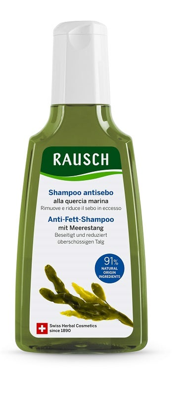 Rausch Shampoo Antisebo Alla Quercia Marina 200ml-1