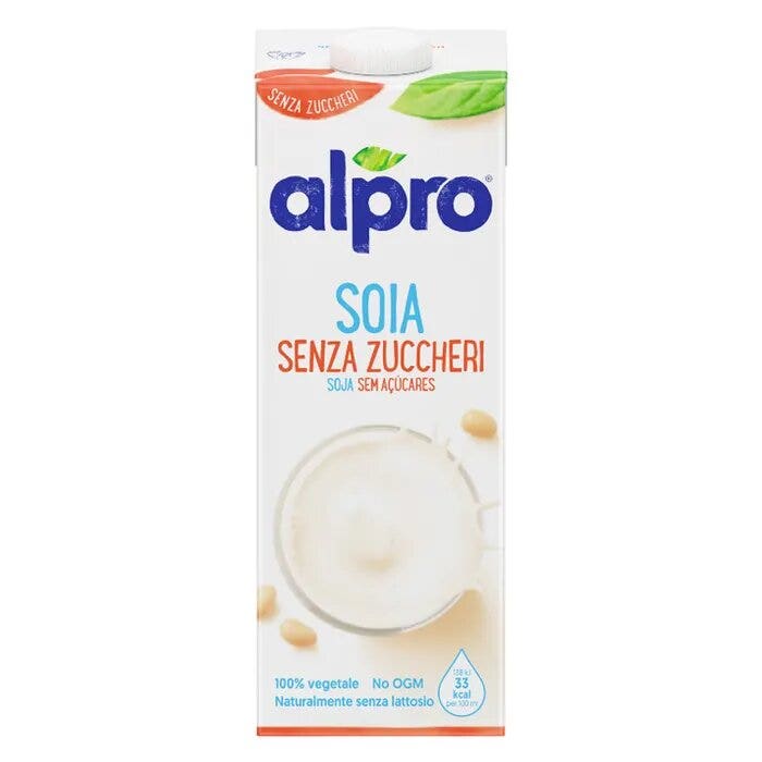 Alpro Soia Senza Zuccheri 1L-2
