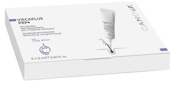 Canova Viscaplus PRP+ Programma Anti Diradamento Capelli 6 Tubi Da 12ml-1
