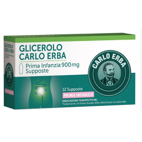Carlo Erba Prima Infanzia 12 Supposte Glicerina 900mg  - 4