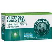 Glicerolo Bambini 18 Supposte 1375mg Carlo Erba  - 2