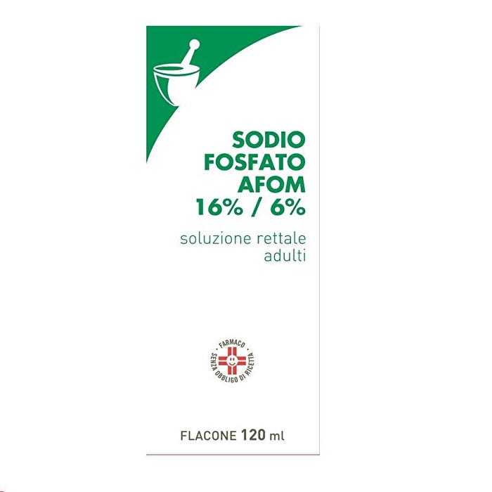 Sodio Fosfato Afom 16%/6% Soluzione Rettale Adulti 120ml-1