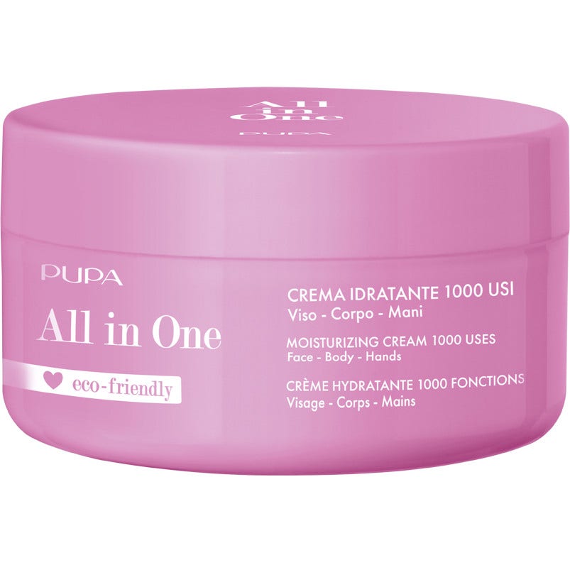 Pupa All In One Crema Idratante 1000 Usi Viso/Corpo/Mani 350ml-1
