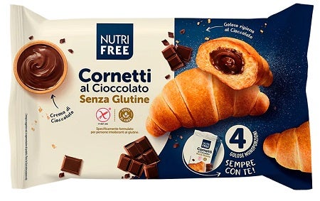 Nutrifree Cornetti Al Cioccolato Senza Glutine 4x60g-1