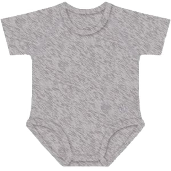 J Bimbi Body 0-36M Caldo Cotone Melange Grigio-1