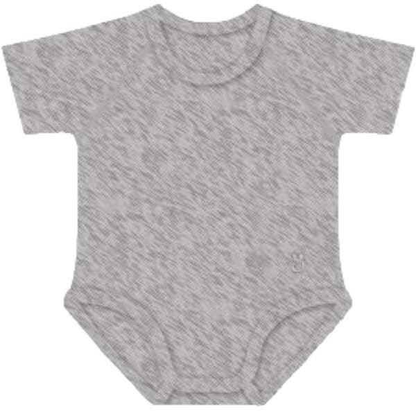 J Bimbi Body 0-36M Caldo Cotone Melange Grigio-2
