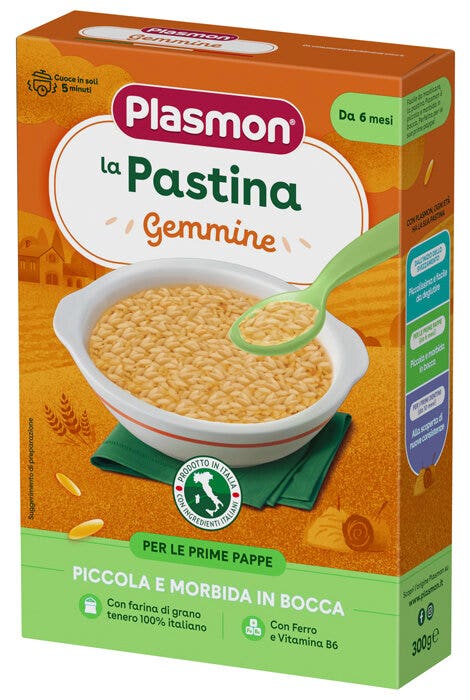 Plasmon La Pastina Gemmine 300g 6 Mesi+-2