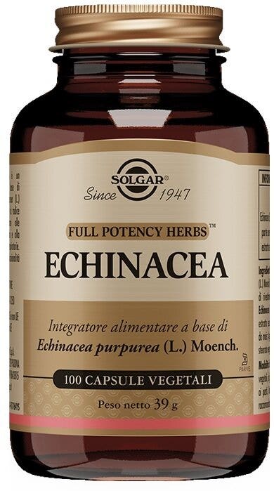 Solgar Echinacea 100 Capsule Vegetali-2