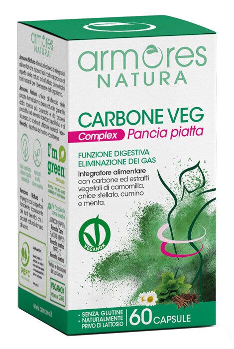 Armores Natura Carbone Vegetale Complex 60 Capsule-1