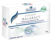 NutriGen Otogen Malabact Soluzione Auricolare Per Cani 5 Fiale-1