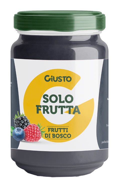 Giusto Solo Frutta Gusto Frutti Di Bosco 220g-1