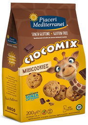 Piaceri Mediterranei Ciocomix Mini Cookies 4 Monoporzioni da 50 g-1