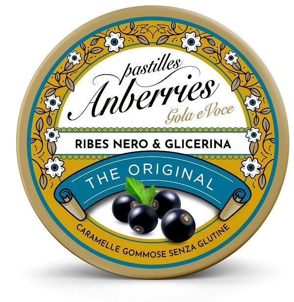Anberries Classiche Ribes Nero E Glicerina 50g-1