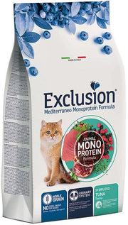 Exclusion Mediterraneo Monoprotein Noble Grain Sterilized Cibo Secco Tonno Per Cani Adulti 300g-2