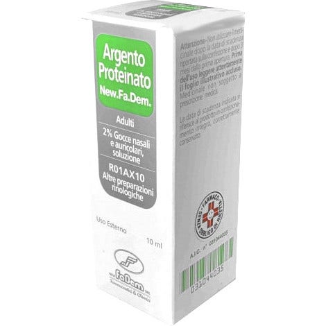 Argento ProteinatoNew Fa Dem  2% Gocce 10ml-1