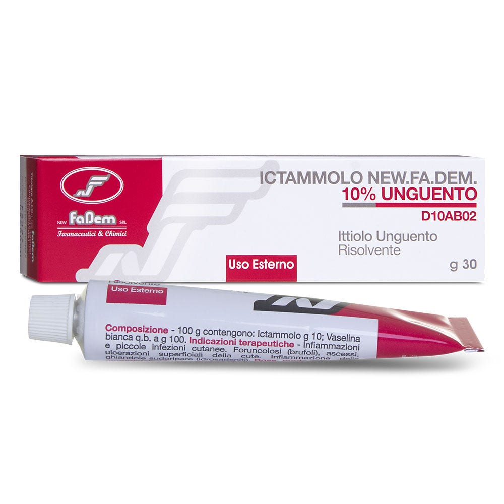 Ictammolo New.Fa.Dem Unguento 30g 10%-2